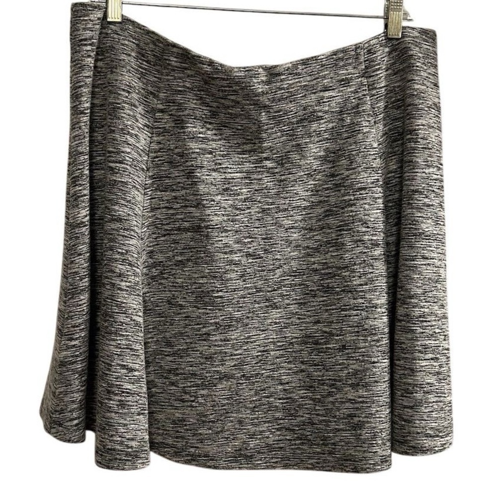Torrid Women's‎ 2X Gray Flare Knit Short Skirt Casual Plus Size